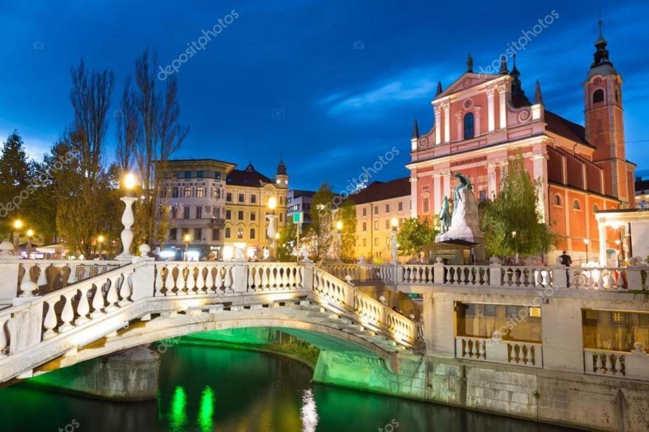 Apartment Central Station Between Dragon And Triple Bridges Ljubljana Exterior foto